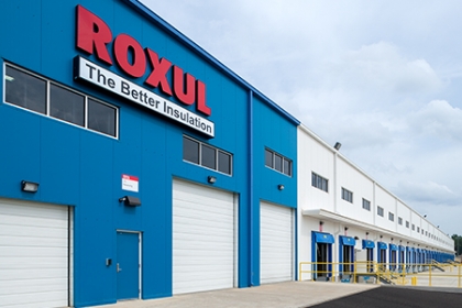 アメリカRoxul USA　ミシシッピ製造工場建設工事