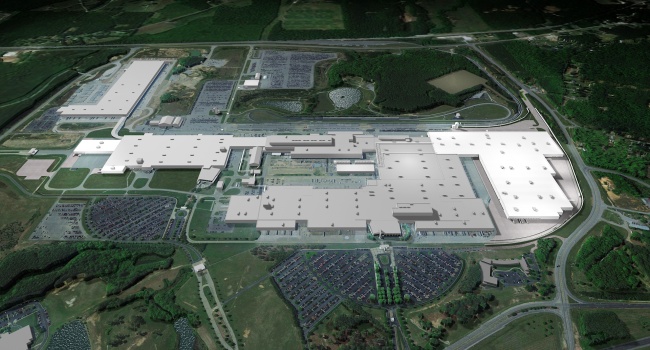 米国ベンツ大規模製造工場
